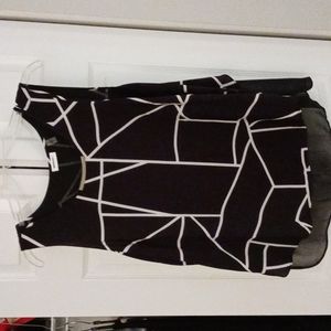 DKNY sleeveless blouse
